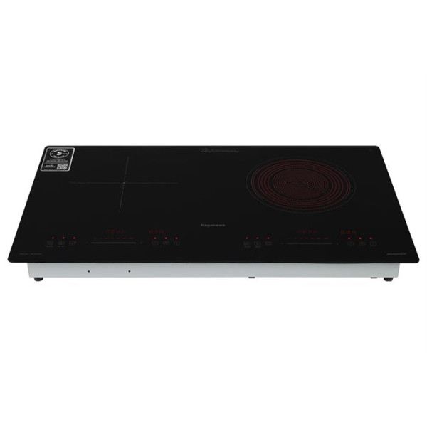 Bếp đôi điện từ + hồng ngoại Nagakawa NK2F03M  Công suất 4000W