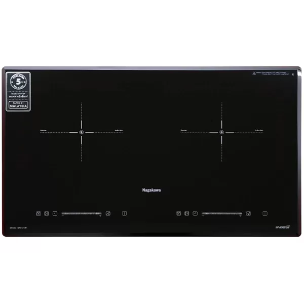 Bếp từ đôi Nagakawa NAG1213M Công suất 4400W