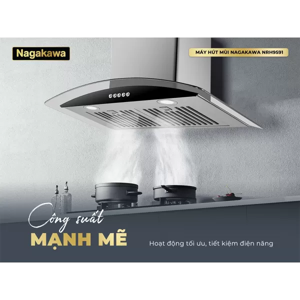 Máy hút mùi Nagakawa NRH9591