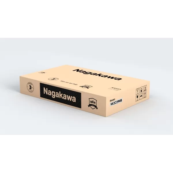 Bếp điện từ đôi Nagakawa NK2C29MB Công suất 4700W