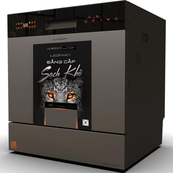 Máy rửa chén Junger LEOPARD DWJ-133-MS