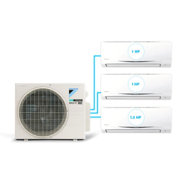 Combo 3 dàn lạnh Điều Hòa Inverter Multi S – 1.0HP – 1.0HP – 1.5HP(MKC70SVMV/CTKC25RVMV+CTKC25RVMV+CTKC35RVMV)