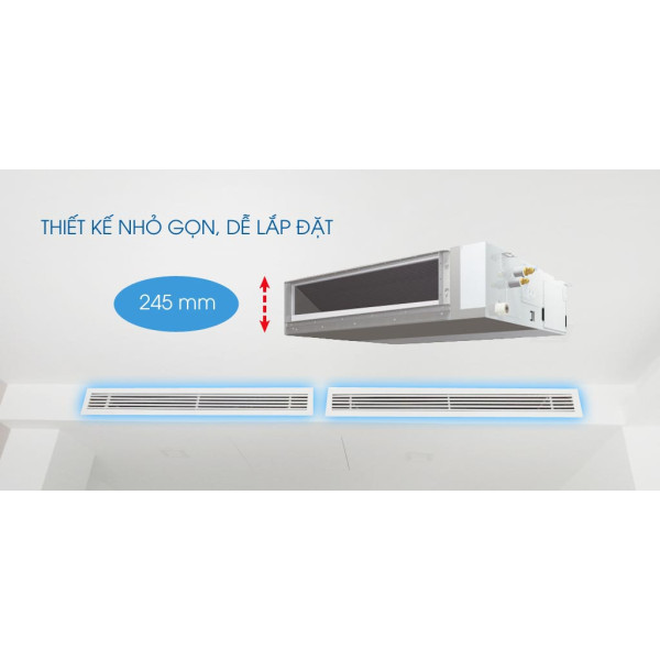 Máy lạnh giấu trần nối ống gió Daikin FBFC100DVM9/RZFC100DVM (4.0 Hp) inverter